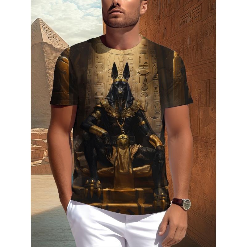 Мужская футболка с 3D-принтом с узором фараона Древнего Египта, летняя повседневная футболка с круглым вырезом, топ свободного кроя с короткими рукавами XL
Мужская футболка с 3D-принтом с узором фараона Древнего Египта, летняя повседневная футболка с круглым вырезом, топ свободного кроя с короткими рукавами XL
