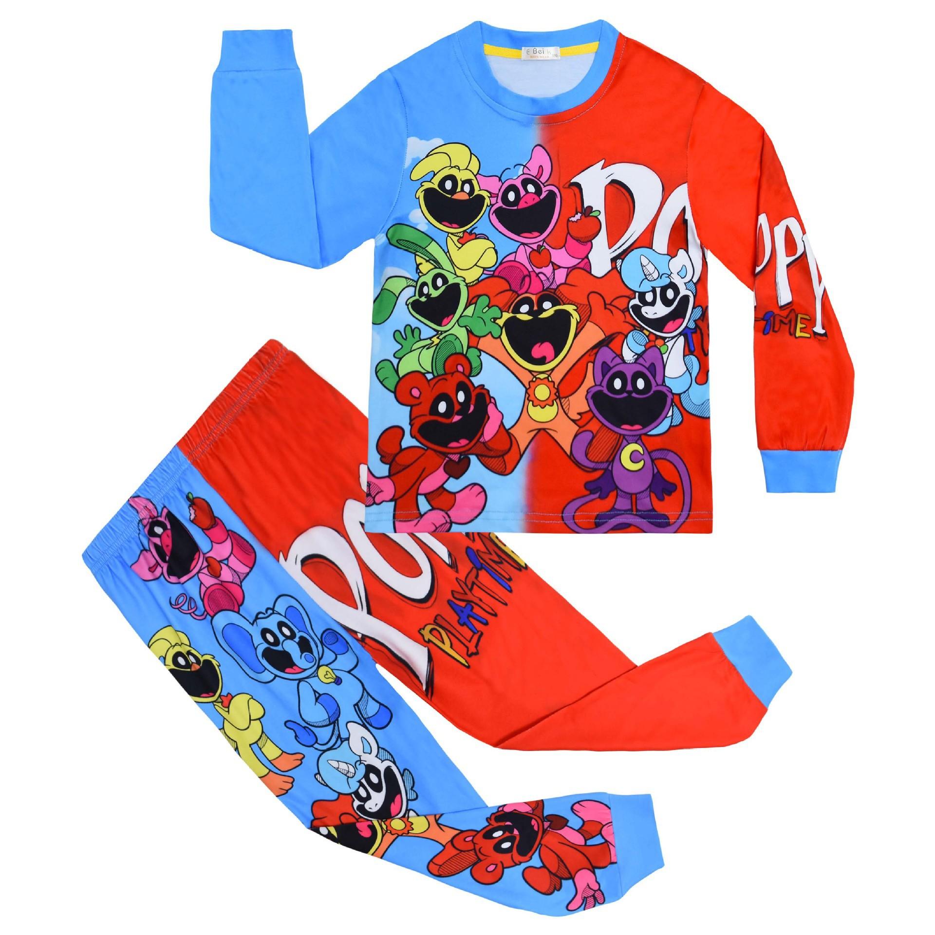 Long Sleeves, Cartoon Digital Printing, Middle-Aged And Older Children S Loungewear Set, Long Sleeves + Pants Two-Piece Set 81031 110
Long Sleeves, Cartoon Digital Printing, Middle-Aged And Older Children S Loungewear Set, Long Sleeves + Pants Two-Piece Set 81031 110