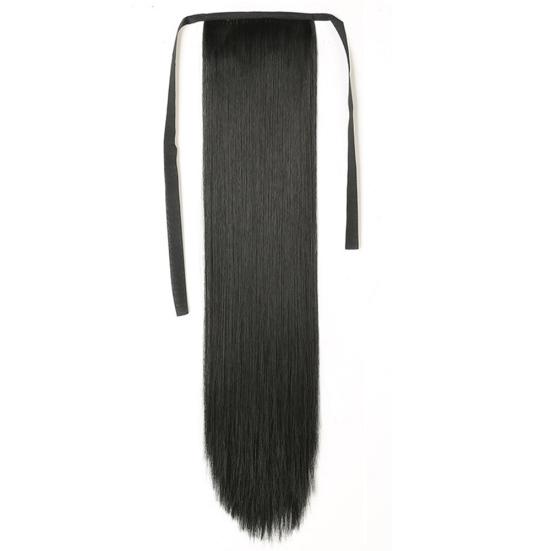 45/55/65 см женский длинный прямой парик с хвостиком, наращивание волос, косплей, шиньон 55cm коричневый/чёрный
45/55/65 см женский длинный прямой парик с хвостиком, наращивание волос, косплей, шиньон 55cm коричневый/чёрный