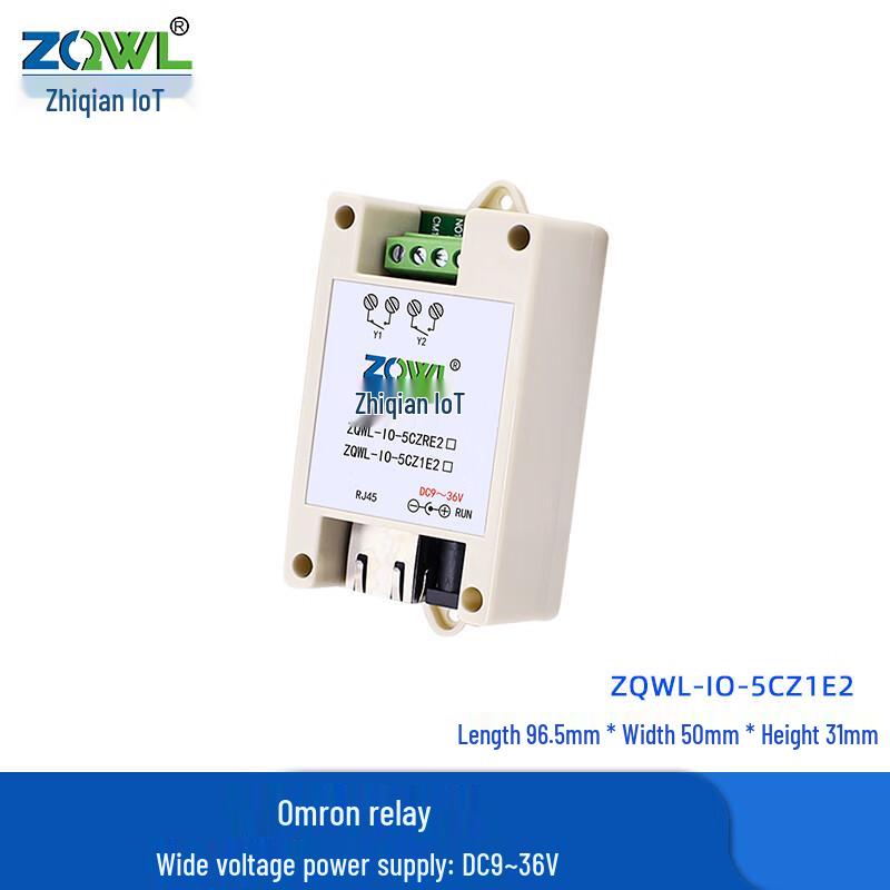 Zhiqian Wulian Modbus TCP 2-Channel Network Relay Module
Zhiqian Wulian Modbus TCP 2-Channel Network Relay Module