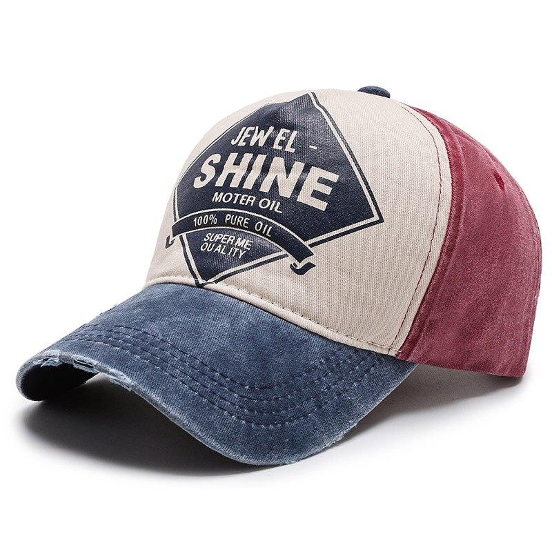 NORTHWOOD Винтажная мытая летняя женская бейсболка, цельнохлопковая мужская бейсболка, шляпы для папы 56-60 cm темно-синий