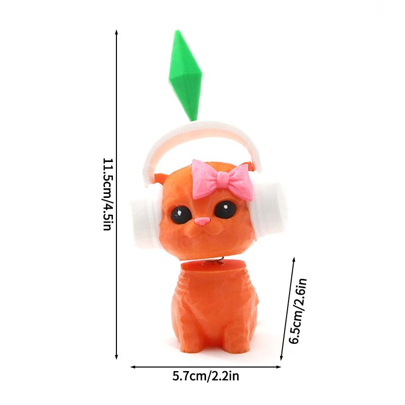 3D Printed Ornament Cartoon Cat Desk Accessories Office Accessories Car Interior Decorations Room Decor
3D Printed Ornament Cartoon Cat Desk Accessories Office Accessories Car Interior Decorations Room Decor
