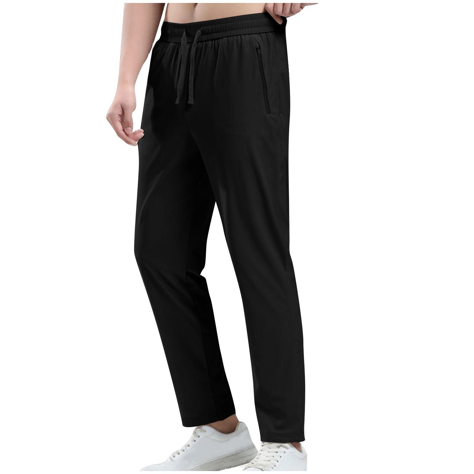 Mens Lightweight Casual Pants with Adjustable Drawstring Waist Relaxed Fit Breathable Fabric Tapered Leg Design Suitable for Daily Wear L чёрный
Mens Lightweight Casual Pants with Adjustable Drawstring Waist Relaxed Fit Breathable Fabric Tapered Leg Design Suitable for Daily Wear L чёрный