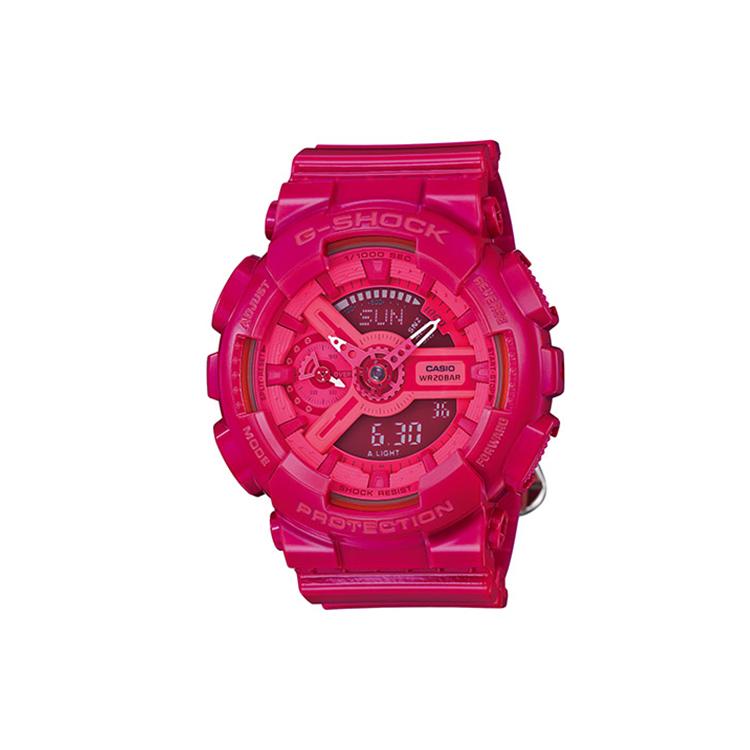 CASIO Women s Liquid Crystal/Analog Dual Display Series Pink Watch GMA-S110CC-4 GMA-S110CC-4 Pink Strap
CASIO Women s Liquid Crystal/Analog Dual Display Series Pink Watch GMA-S110CC-4 GMA-S110CC-4 Pink Strap