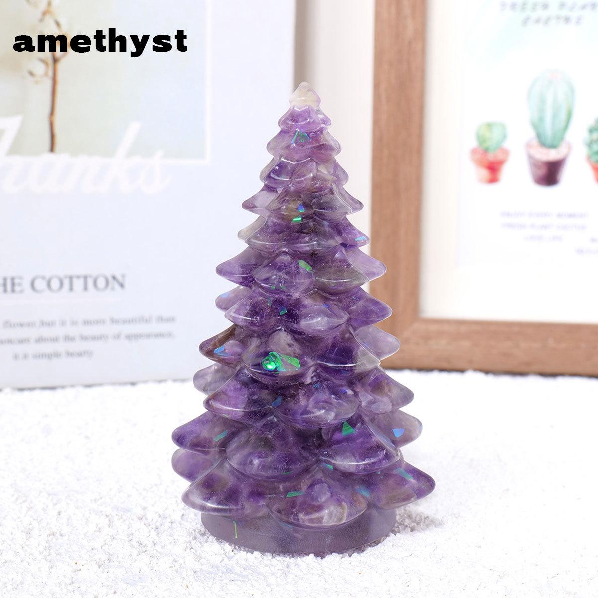 Crystal Gravel Christmas Tree Lucky Tree Amethyst Epoxy Christmas Tree Home Tabletop Decoration Christmas Ornament аметист
Crystal Gravel Christmas Tree Lucky Tree Amethyst Epoxy Christmas Tree Home Tabletop Decoration Christmas Ornament аметист