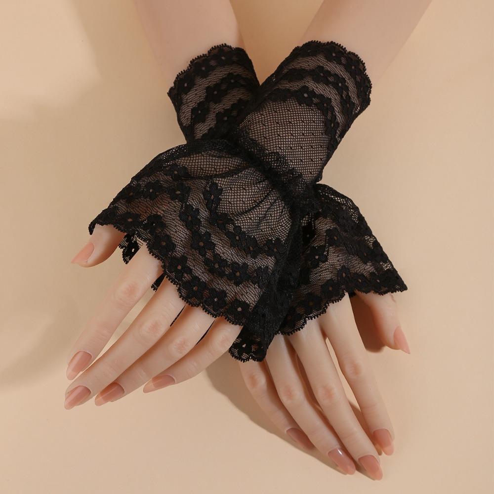New Embroidery Fake Cuff Detachable White False Sleeve Cuffs Clothing Accessory Nail Art Accessories чёрный
New Embroidery Fake Cuff Detachable White False Sleeve Cuffs Clothing Accessory Nail Art Accessories чёрный