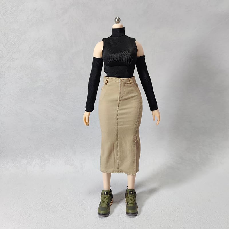 HAMRETHYPPZ Scale Casual Long Sleeve with Long Hip Secretary Secretary Lady Suit Not Black 1/6 Costume, Women s T-Shirt Skirt, Skirt, Suit, (Body, чорний
HAMRETHYPPZ Scale Casual Long Sleeve with Long Hip Secretary Secretary Lady Suit Not Black 1/6 Costume, Women s T-Shirt Skirt, Skirt, Suit, (Body, чорний