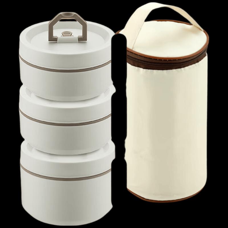 Bested Sibanlan 3-Layer 1400ML Insulated Lunch Box with Bag
Bested Sibanlan 3-Layer 1400ML Insulated Lunch Box with Bag