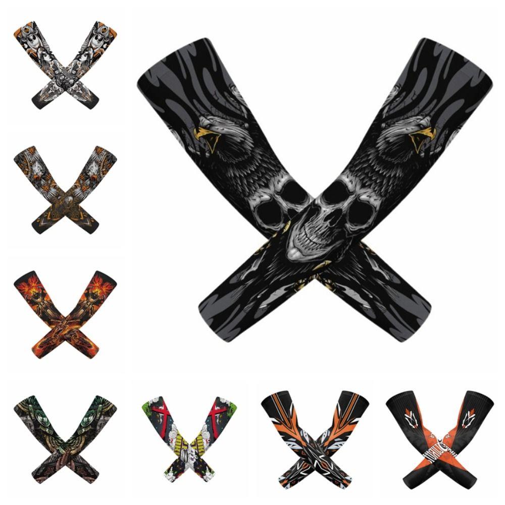 Sunscreen Flower Arm Tattoo Sleeve UV Protection Sun Protection Cover Men Sunscreen Sleeve Riding style 1
Sunscreen Flower Arm Tattoo Sleeve UV Protection Sun Protection Cover Men Sunscreen Sleeve Riding style 1