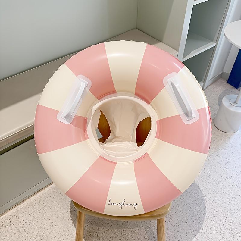 Круг для плавания в полоску для подростков с ручками - прочный толстый ПВХ, синий и розовый
Круг для плавания в полоску для подростков с ручками - прочный толстый ПВХ, синий и розовый