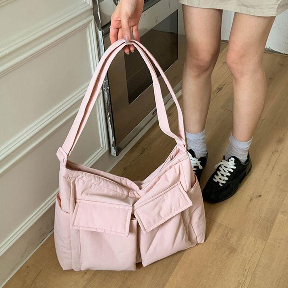 Harajuku Men Shoulder Bag Large Capacity Canvas Messenger Bag Small Nylon Crossbody Bag Daily хакі
Harajuku Men Shoulder Bag Large Capacity Canvas Messenger Bag Small Nylon Crossbody Bag Daily хакі