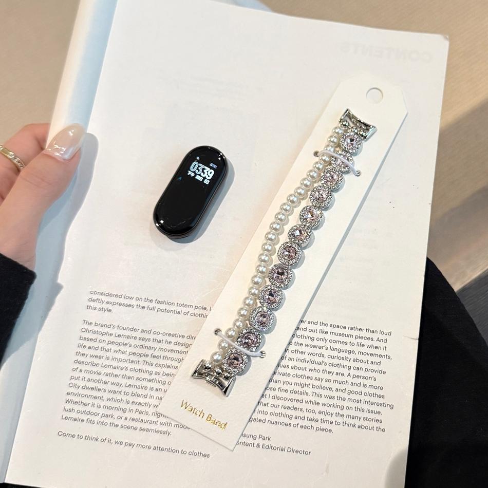 Ремешок для Xiaomi Mi Band 10 9 8 Pro Miband 9Pro 8 Pro Роскошный Цветной Драгоценный Камень Блестящий Алмаз Жемчуг Двойной Браслет Наручный Ремешок Для Часов For Mi Band 8
Ремешок для Xiaomi Mi Band 10 9 8 Pro Miband 9Pro 8 Pro Роскошный Цветной Драгоценный Камень Блестящий Алмаз Жемчуг Двойной Браслет Наручный Ремешок Для Часов For Mi Band 8