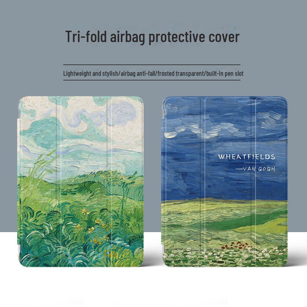 iPad 10.2 inch Protective Cover with Transparent Oil Painting Design iPad Air6 - 11 inch
iPad 10.2 inch Protective Cover with Transparent Oil Painting Design iPad Air6 - 11 inch