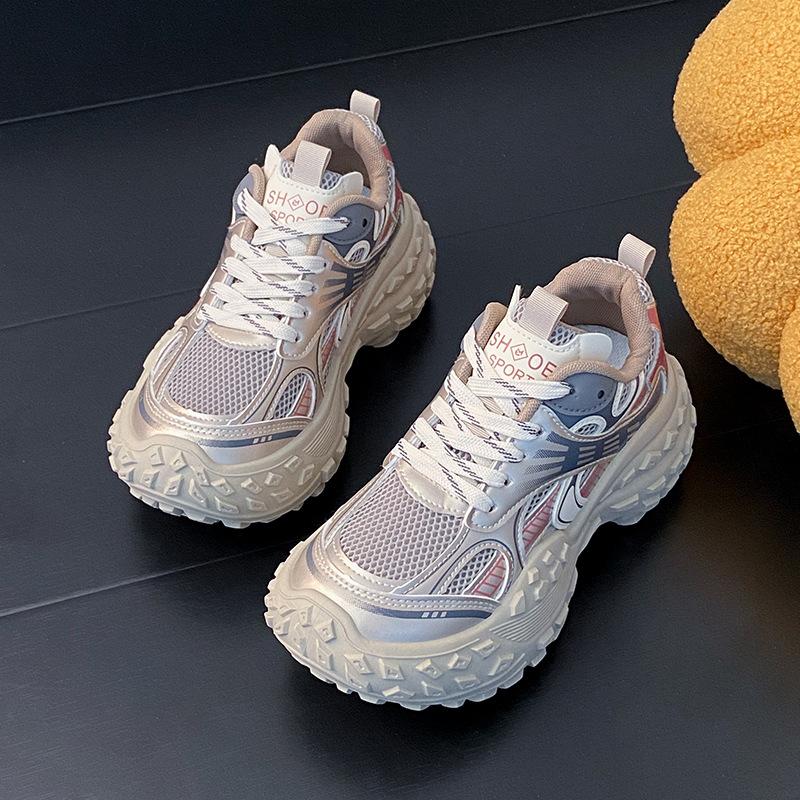 Fashion heightening tire shoes dad shoes women s 2025 spring and autumn new breathable casual shoes versatile platform sports shoes 35
Fashion heightening tire shoes dad shoes women s 2025 spring and autumn new breathable casual shoes versatile platform sports shoes 35