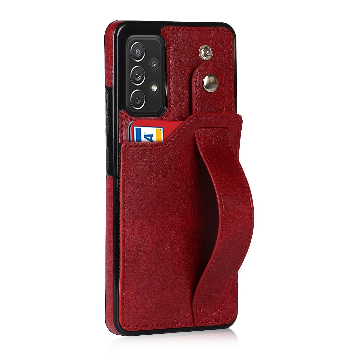 Wrist Strap Leather Case for Samsung Galaxy S25 Ultra S24 S23 S22 S21 Plus S20FE Note 20 A32 A52 A54 A72 Card Pocket Stand Cover A32 5G червоний
Wrist Strap Leather Case for Samsung Galaxy S25 Ultra S24 S23 S22 S21 Plus S20FE Note 20 A32 A52 A54 A72 Card Pocket Stand Cover A32 5G червоний