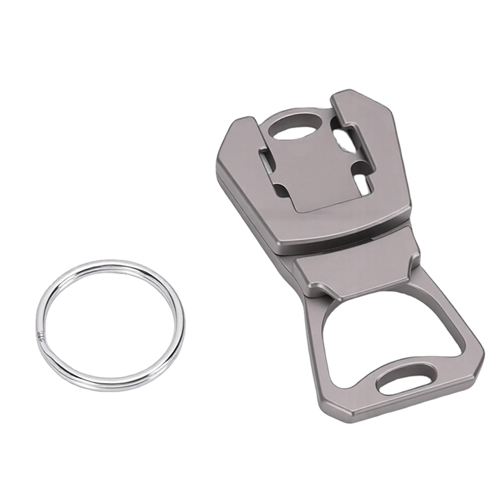 Ti Alloy Bottle Opener Small Keychain Beer Bottle Can Opener with Key Ring for Home Living Room Bar Restaurant Party
Ti Alloy Bottle Opener Small Keychain Beer Bottle Can Opener with Key Ring for Home Living Room Bar Restaurant Party