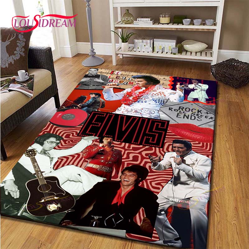 Elvis Presley 3D Print Retro Carpet for Living Room Bedroom Gift Home Decoration
Elvis Presley 3D Print Retro Carpet for Living Room Bedroom Gift Home Decoration