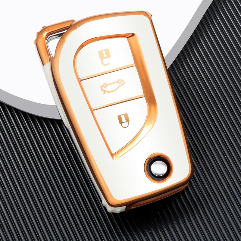 Fashion Tpu Car Flip Key Case Cover Shell Fob For Toyota Hilux Yaris Rav4 Corolla Avensis Aygo Verso Scion Tc Auris Accessories
Fashion Tpu Car Flip Key Case Cover Shell Fob For Toyota Hilux Yaris Rav4 Corolla Avensis Aygo Verso Scion Tc Auris Accessories