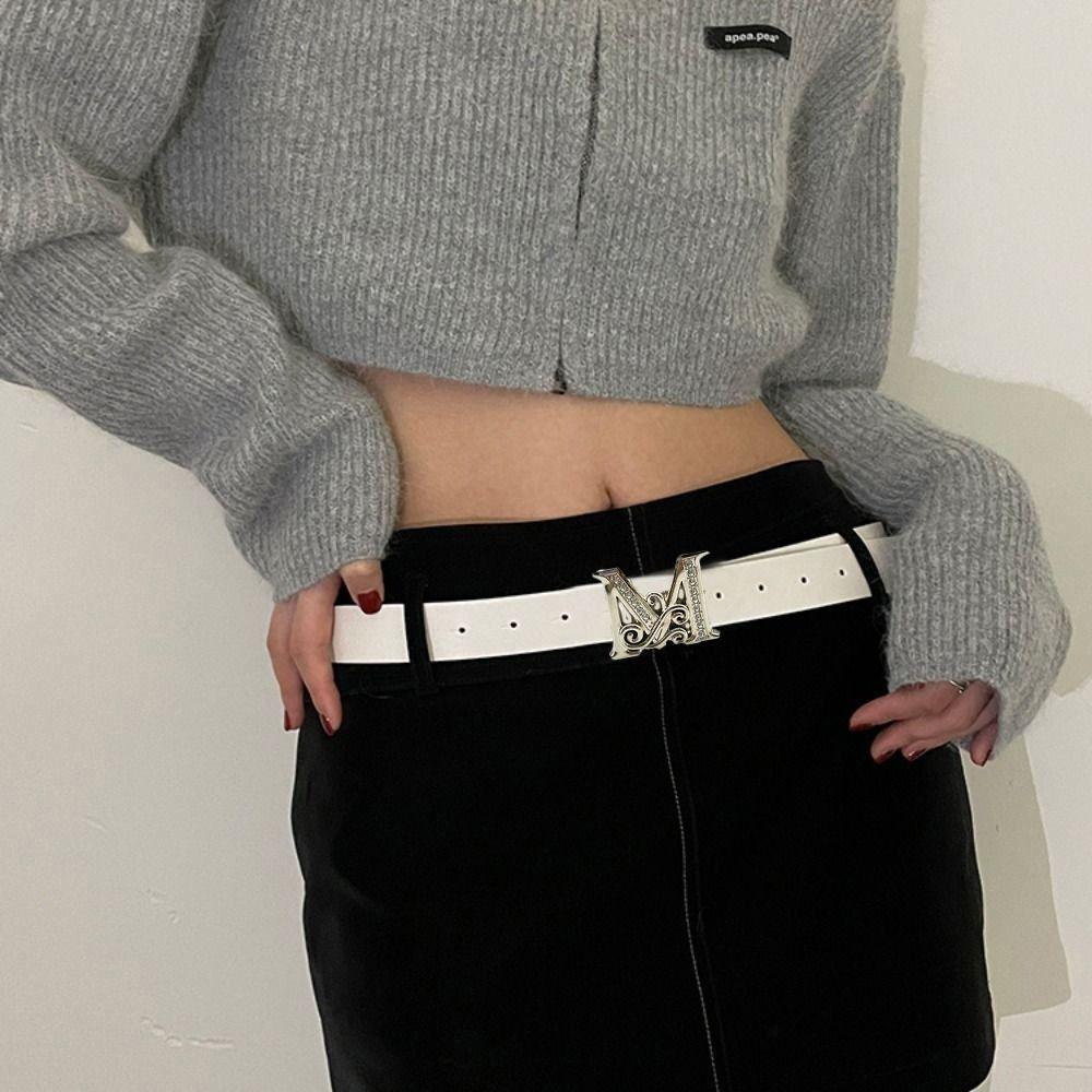 Letter M Women s Belts Crystal Mens Black Belt Waist Belt Leather Belts Men чёрный
Letter M Women s Belts Crystal Mens Black Belt Waist Belt Leather Belts Men чёрный