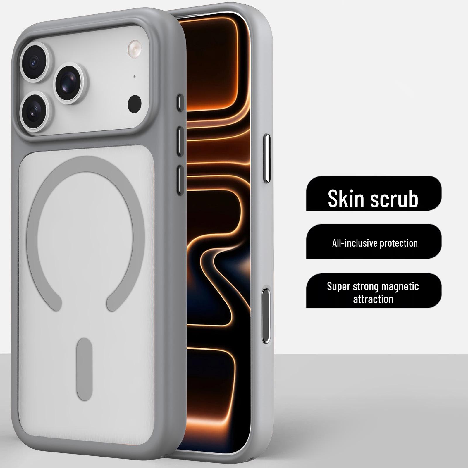 Compatible iPhone 17 Pro Max Magnetic Protective Case - Drop-proof, Rotating Air Matte Holder. 16 Pro
Compatible iPhone 17 Pro Max Magnetic Protective Case - Drop-proof, Rotating Air Matte Holder. 16 Pro