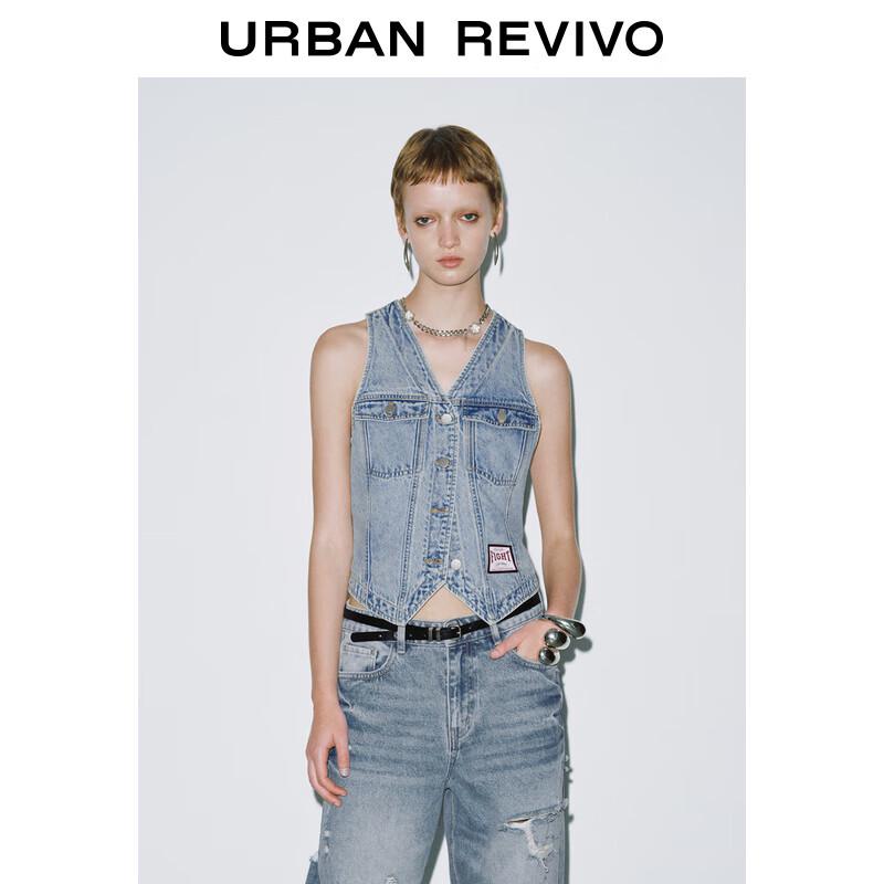 Женская джинсовая куртка без рукавов в стиле ретро с завязками S
Женская джинсовая куртка без рукавов в стиле ретро с завязками S