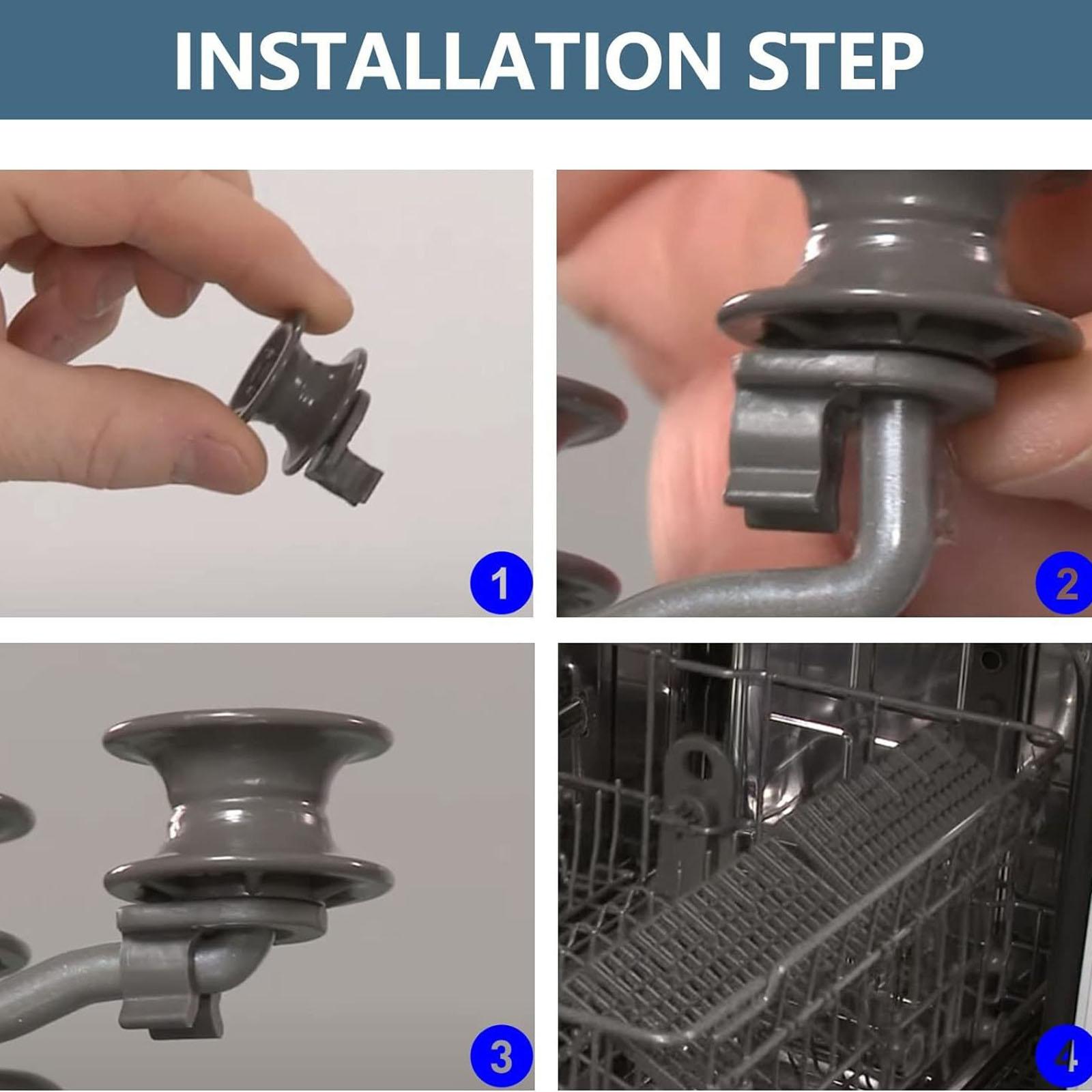 Efficient Dishwasher Wheel Replacements Dishwasher Rollers Home Appliances Part Dishwasher Upper Rollers Plastic Texture 4PCS
Efficient Dishwasher Wheel Replacements Dishwasher Rollers Home Appliances Part Dishwasher Upper Rollers Plastic Texture 4PCS