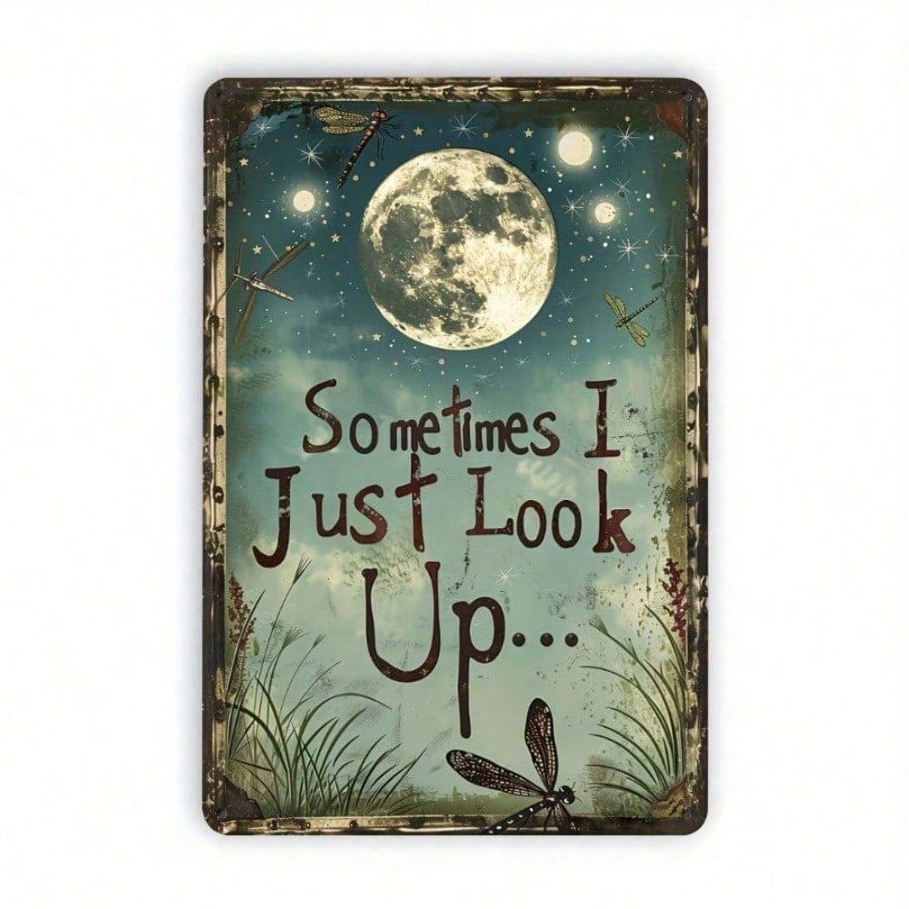 Vintage Dragonfly Moon Metal Tin Sign Rustic Wall Art Inspirational Quote Home Office Bar Cafe Indoor Outdoor Decor 8x12 Inches 20x30cm разноцветный
Vintage Dragonfly Moon Metal Tin Sign Rustic Wall Art Inspirational Quote Home Office Bar Cafe Indoor Outdoor Decor 8x12 Inches 20x30cm разноцветный