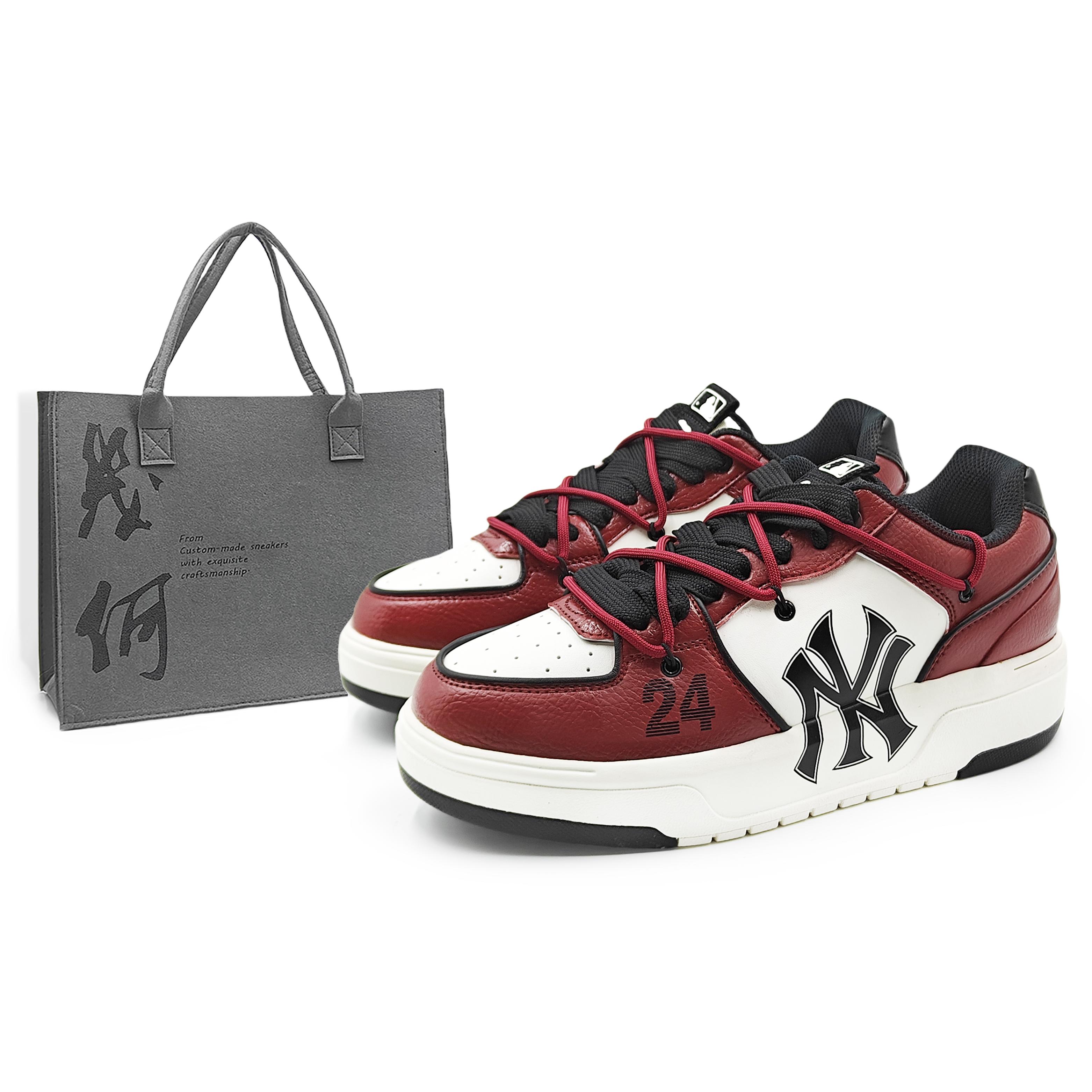 MLB Chunky Liner Abrasion Resistant Abrasion Resistant Low top Skateboard Shoes Unisex Vintage Red 3ASXCA12N-50WHS(Team1284-2S) 45
MLB Chunky Liner Abrasion Resistant Abrasion Resistant Low top Skateboard Shoes Unisex Vintage Red 3ASXCA12N-50WHS(Team1284-2S) 45