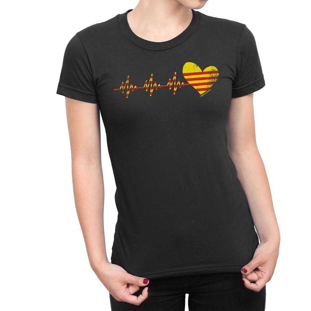 Женская футболка Catalan Heartbeat Каталония Патриотическая S
Женская футболка Catalan Heartbeat Каталония Патриотическая S