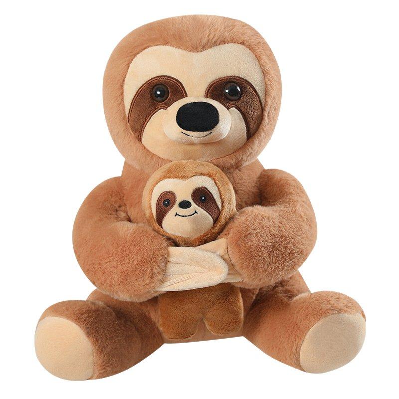 Mother Baby And Sloth Plush Soft Toy Room Decoration Ornament Gifts Children 20cm/7.87in
Mother Baby And Sloth Plush Soft Toy Room Decoration Ornament Gifts Children 20cm/7.87in