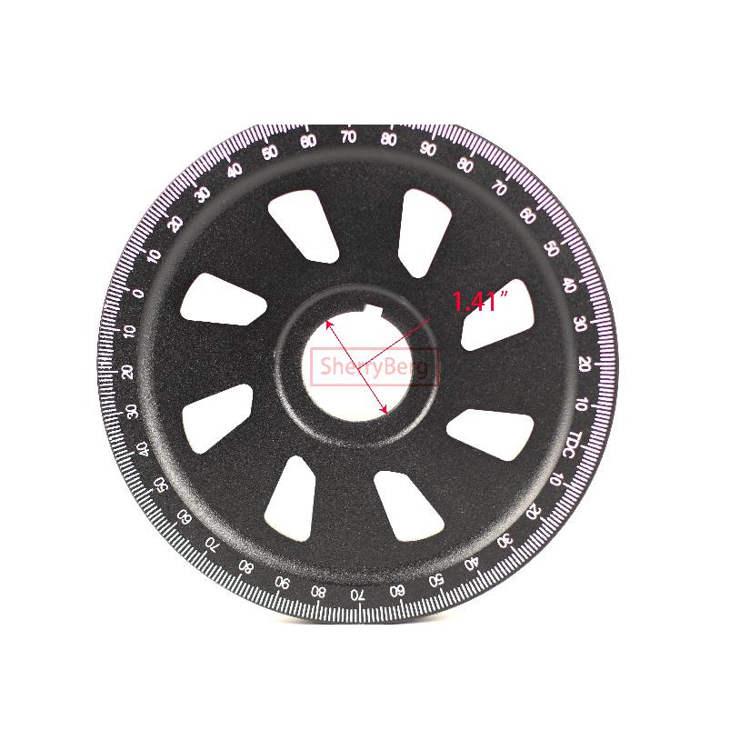 SherryBerg Black Color for Empi 9114 for Vw Beetle Bug Aluminum Crankshaft Stock Size Pulley W/Holes & Black Timing Marks Quali чёрный
SherryBerg Black Color for Empi 9114 for Vw Beetle Bug Aluminum Crankshaft Stock Size Pulley W/Holes & Black Timing Marks Quali чёрный