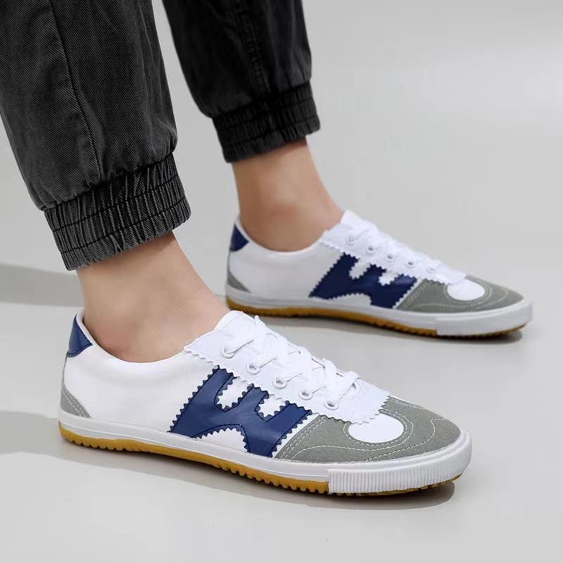 Spring and Summer Volleyball Shoes White Canvas Shoes Martial Arts Training Shoes Morning Exercise Shoes Single Shoes Men and Women Students Clo 46
Spring and Summer Volleyball Shoes White Canvas Shoes Martial Arts Training Shoes Morning Exercise Shoes Single Shoes Men and Women Students Clo 46
