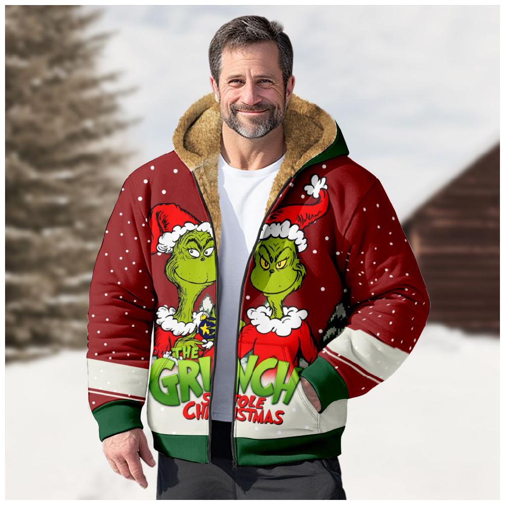 Women Men Coat Plush Jackets The Grinch Velvet Thick Warm Winter Hoodies Coat Zipper Sweatshirt Tops Winter Plus Size
Women Men Coat Plush Jackets The Grinch Velvet Thick Warm Winter Hoodies Coat Zipper Sweatshirt Tops Winter Plus Size