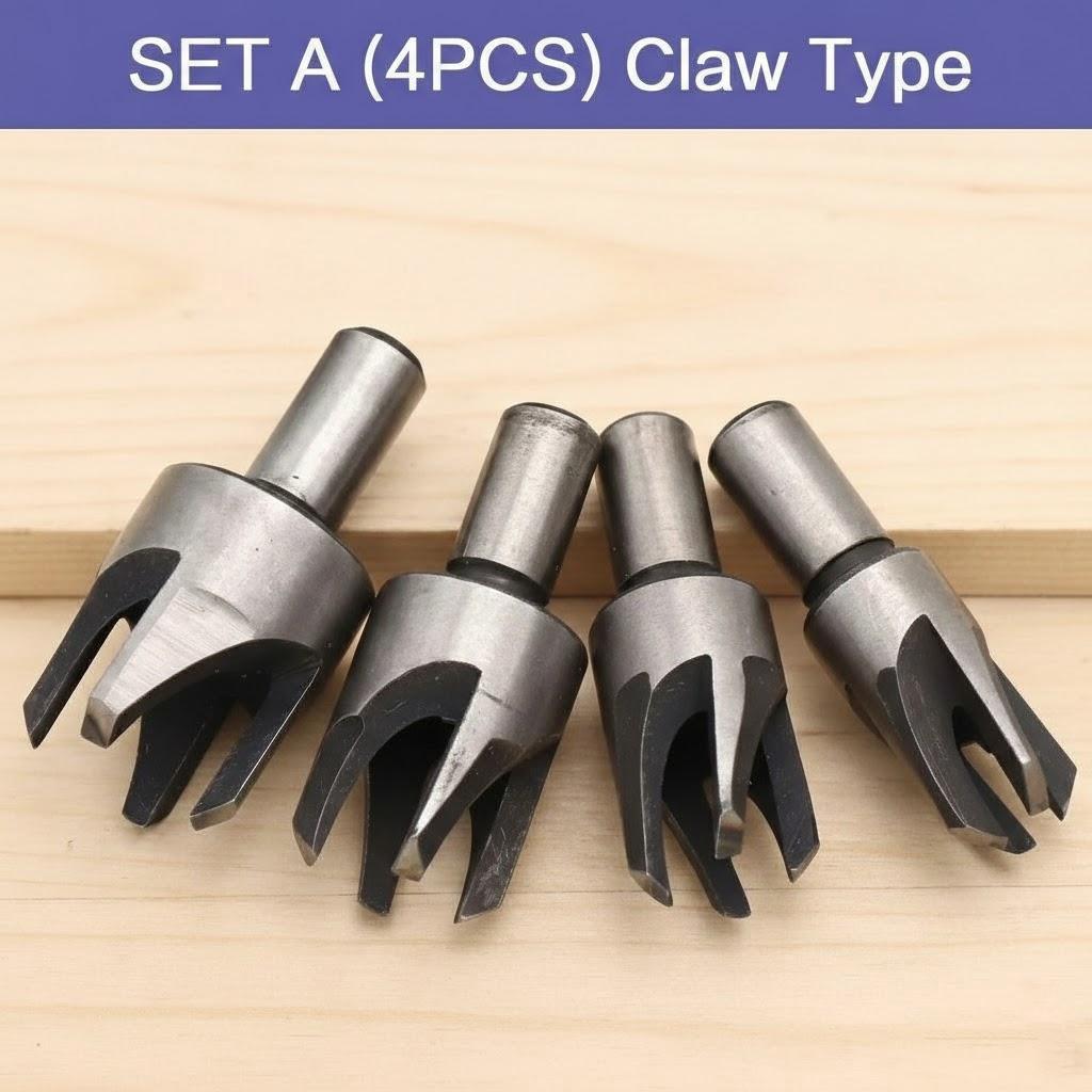 Woodworking Plug Cutter Set 6mm 10mm 13mm 16mm Countersunk Hole Repair Chamfered Drill Bit Tools
Woodworking Plug Cutter Set 6mm 10mm 13mm 16mm Countersunk Hole Repair Chamfered Drill Bit Tools