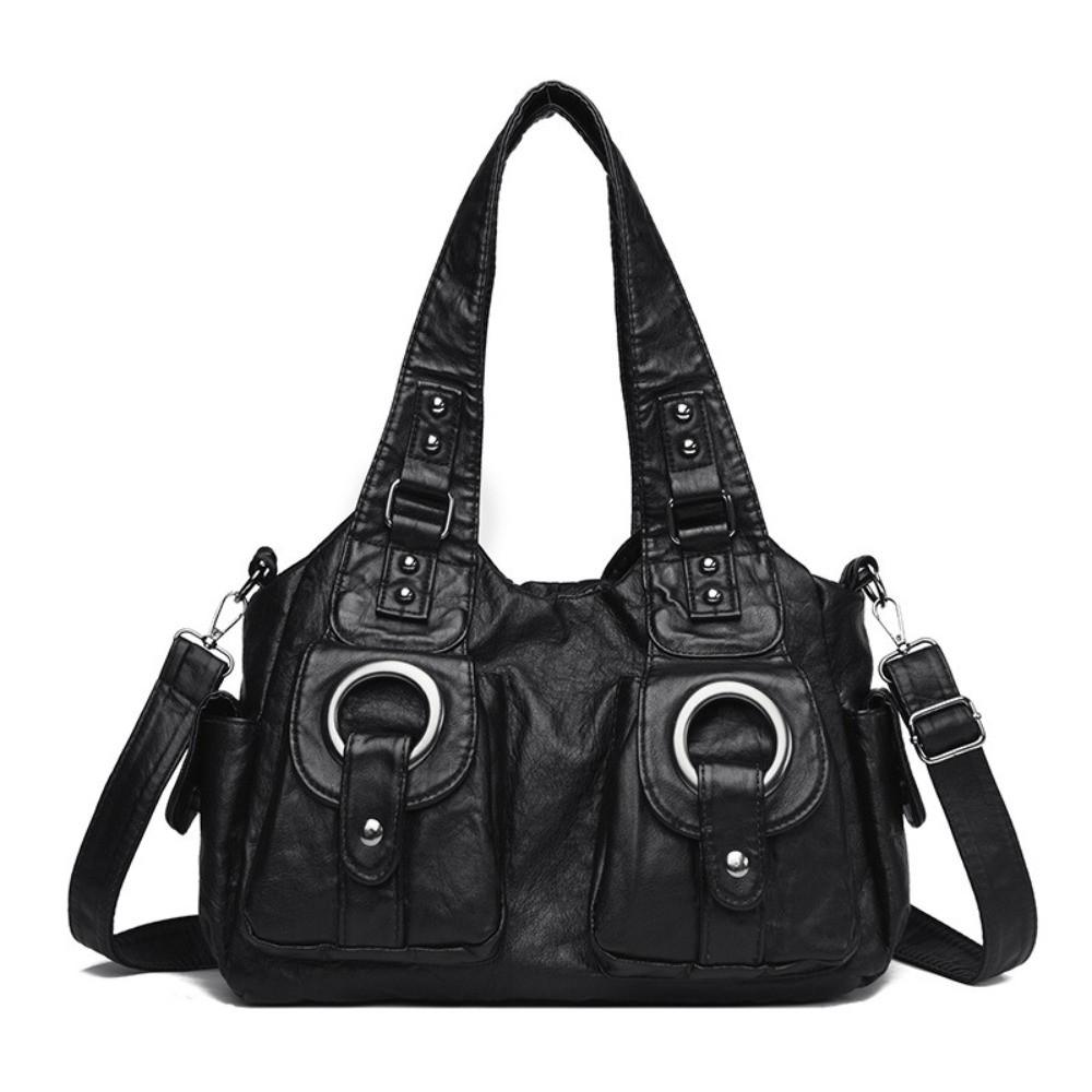 Fashion Pu Leather Handbags Soft Large Capacity Tote Bags Multifunctional Retro Crossbody Bag Women
Fashion Pu Leather Handbags Soft Large Capacity Tote Bags Multifunctional Retro Crossbody Bag Women