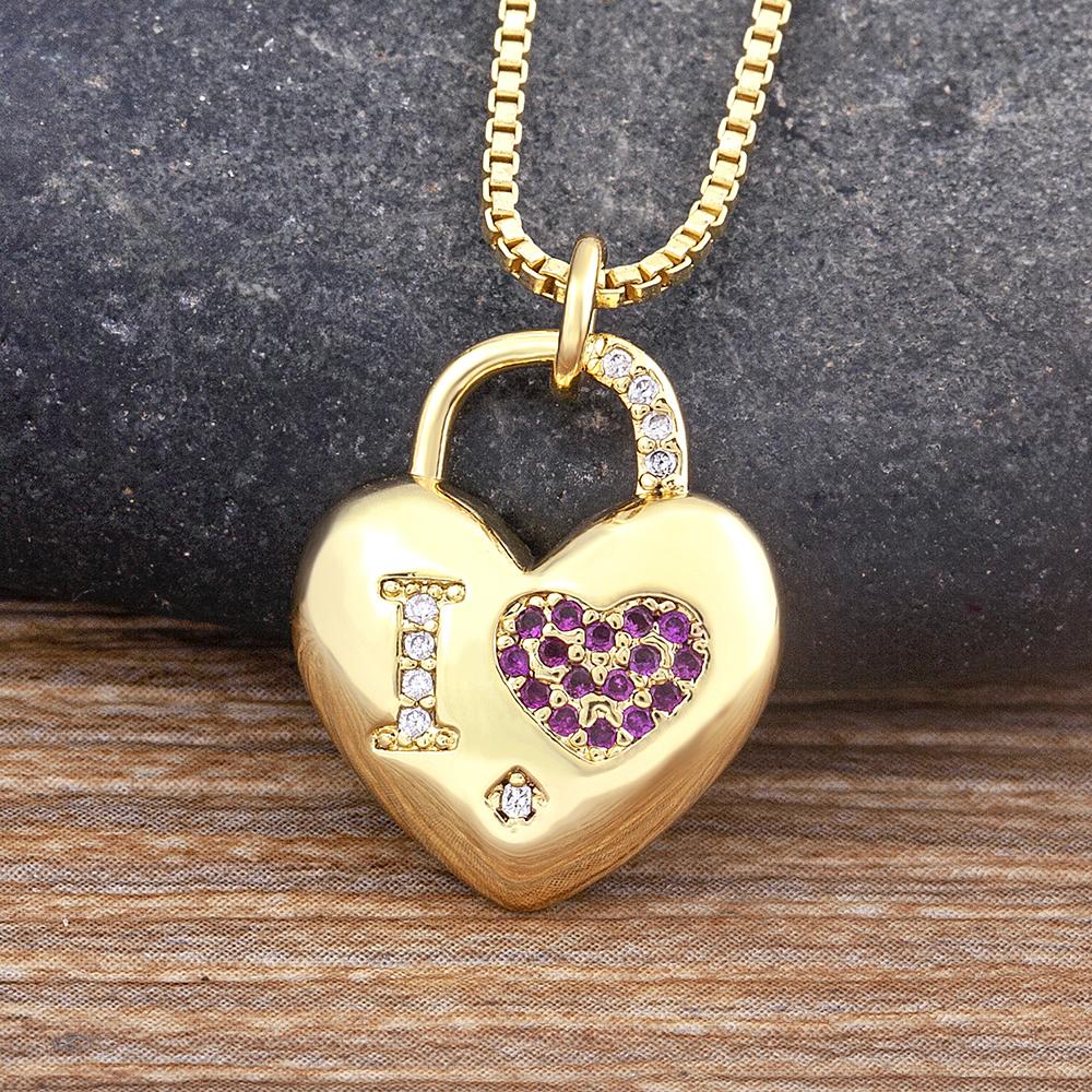 Nidin New Fashion Romantic Heart Shape Inlaid Cupid Arrow Zircon Pendant Gold Plated Necklace Women Simple Design Jewelry Gift
Nidin New Fashion Romantic Heart Shape Inlaid Cupid Arrow Zircon Pendant Gold Plated Necklace Women Simple Design Jewelry Gift