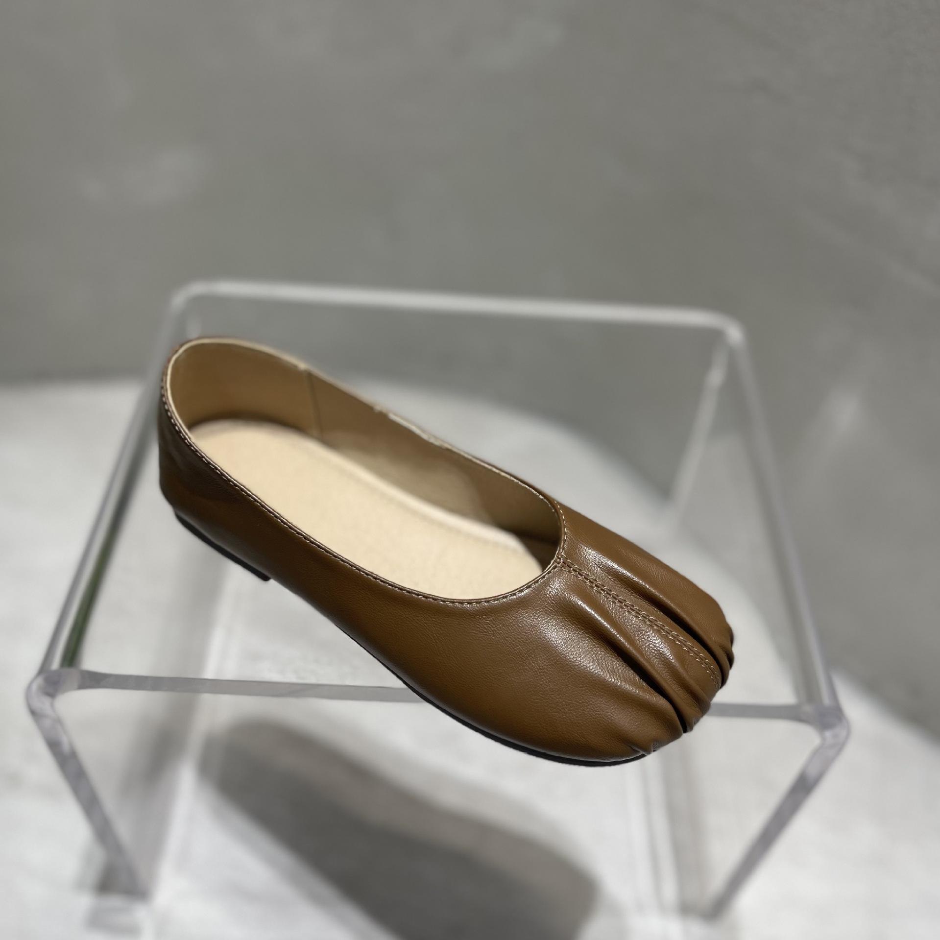 Модные туфли на плоской подошве с раздельным носком, женские брендовые балетки, ниндзя-таби, удобные лоферы, женские повседневные мокасины Мэри Джейн, женская обувь Mujer 35 коричневый
Модные туфли на плоской подошве с раздельным носком, женские брендовые балетки, ниндзя-таби, удобные лоферы, женские повседневные мокасины Мэри Джейн, женская обувь Mujer 35 коричневый