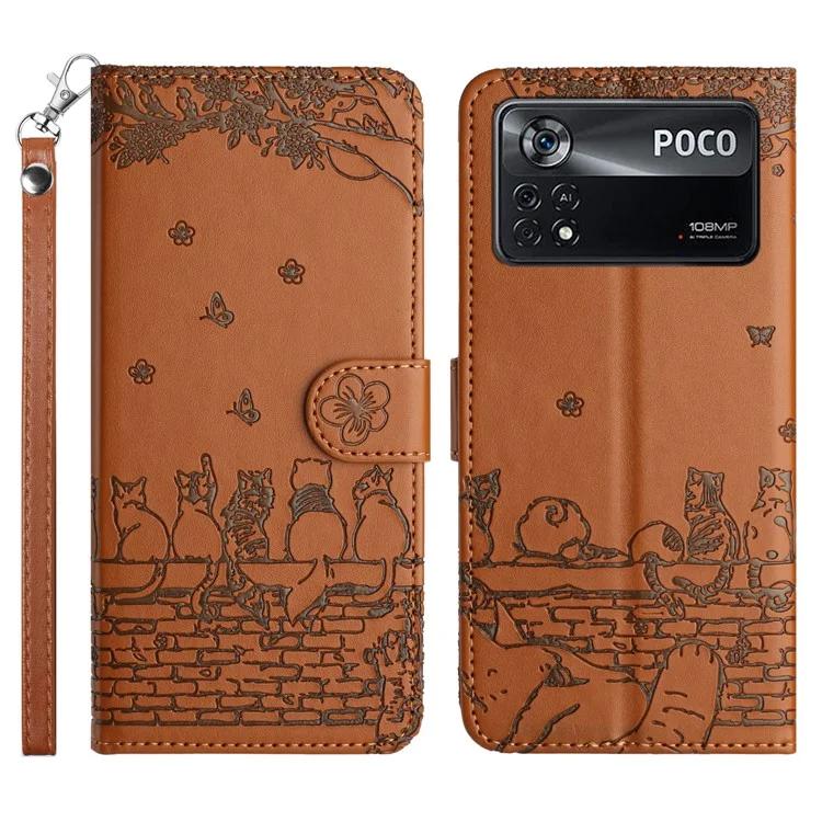 Чехол для телефона из искусственной кожи для Xiaomi Poco X4 Pro 5G, настенный чехол-кошелек с принтом кошек и подставкой, чехол для телефона с ремешком
Чехол для телефона из искусственной кожи для Xiaomi Poco X4 Pro 5G, настенный чехол-кошелек с принтом кошек и подставкой, чехол для телефона с ремешком