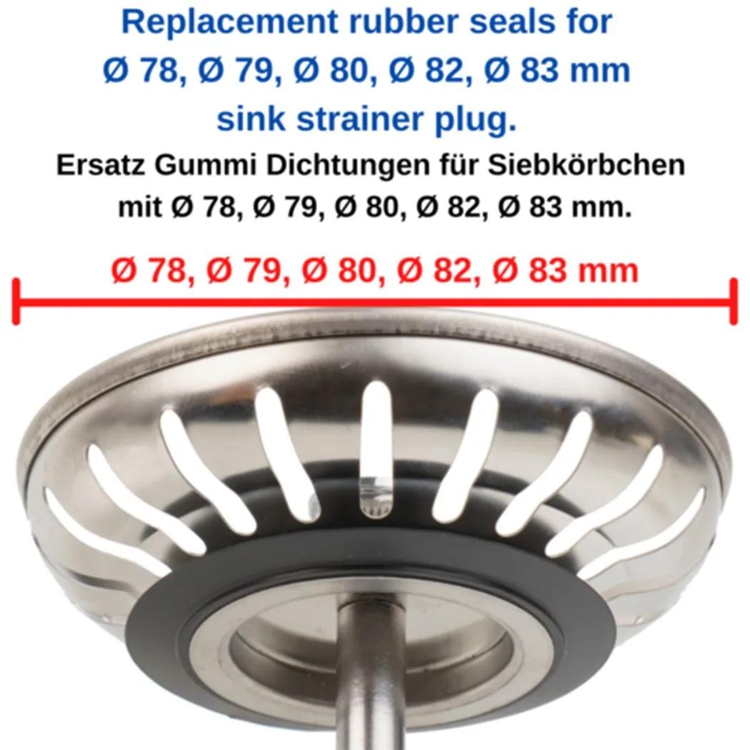 5PC Waste Plug Premium Kitchen Sink Strainer Replacement Basin Drain Filter Stainless Steel 78 79 80 82 83mm Fixing Pin Accessor
5PC Waste Plug Premium Kitchen Sink Strainer Replacement Basin Drain Filter Stainless Steel 78 79 80 82 83mm Fixing Pin Accessor