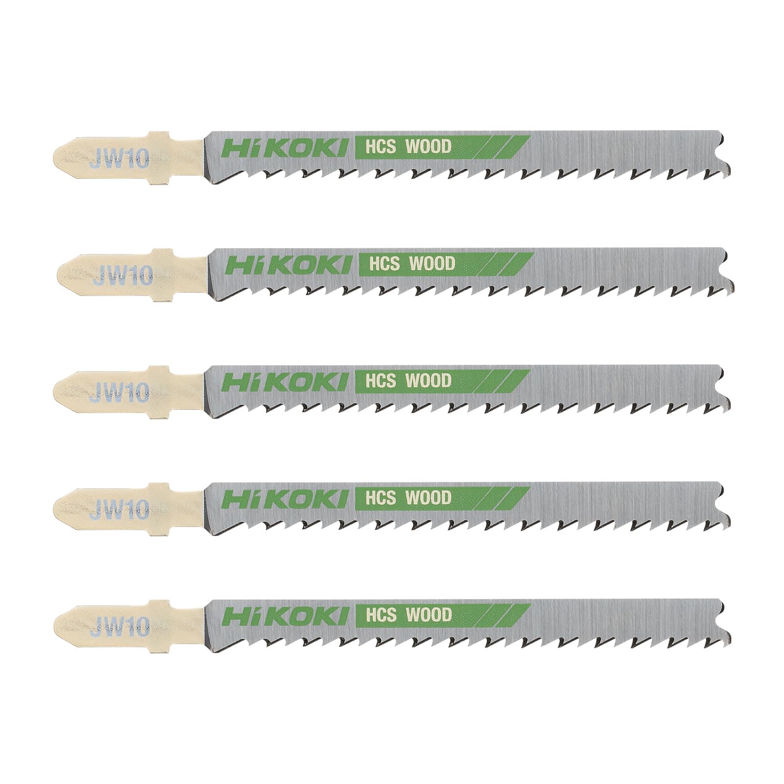 HiKOKI Jigsaw Blade JW10 Replacement Blade 100mm for Cutting Synthetic Pack of 5 0038-2298 Resin,
HiKOKI Jigsaw Blade JW10 Replacement Blade 100mm for Cutting Synthetic Pack of 5 0038-2298 Resin,