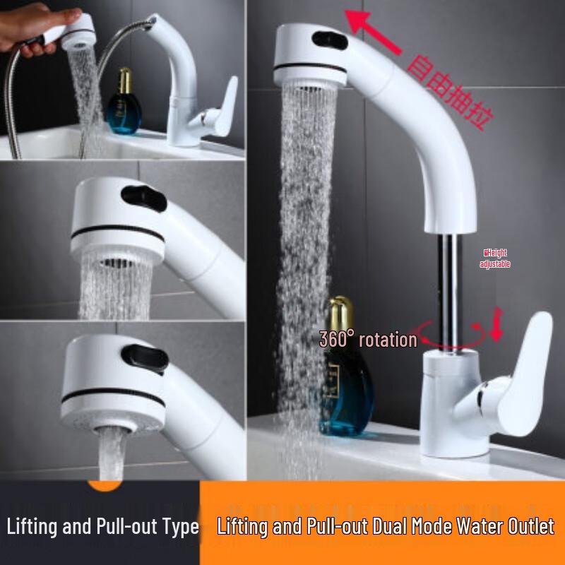 MDNG Pull-Out Hot & Cold Basin Faucet
MDNG Pull-Out Hot & Cold Basin Faucet