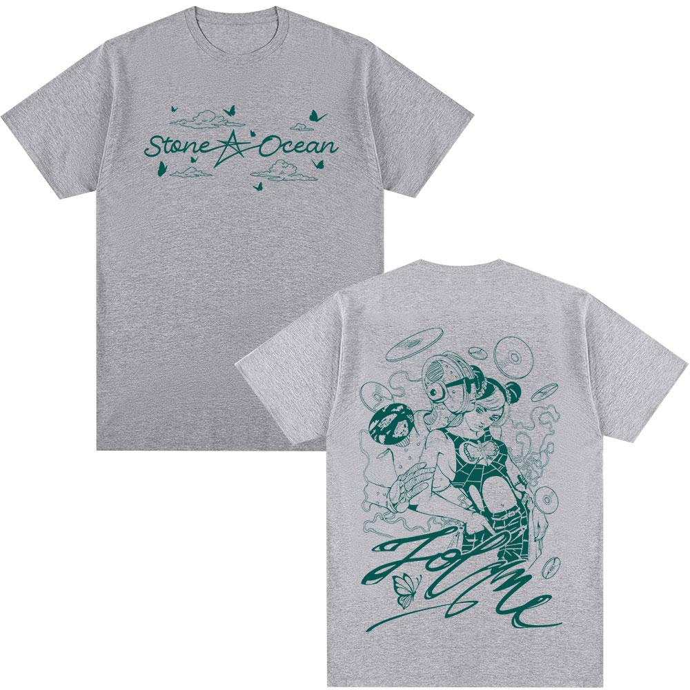 Anime JoJo Bizarre Adventure Tshirt Stone Ocean Kujo Jolyne Manga Tshirts Mens Women Cotton Casual Comfort Oversized T Shirt 3XL
Anime JoJo Bizarre Adventure Tshirt Stone Ocean Kujo Jolyne Manga Tshirts Mens Women Cotton Casual Comfort Oversized T Shirt 3XL