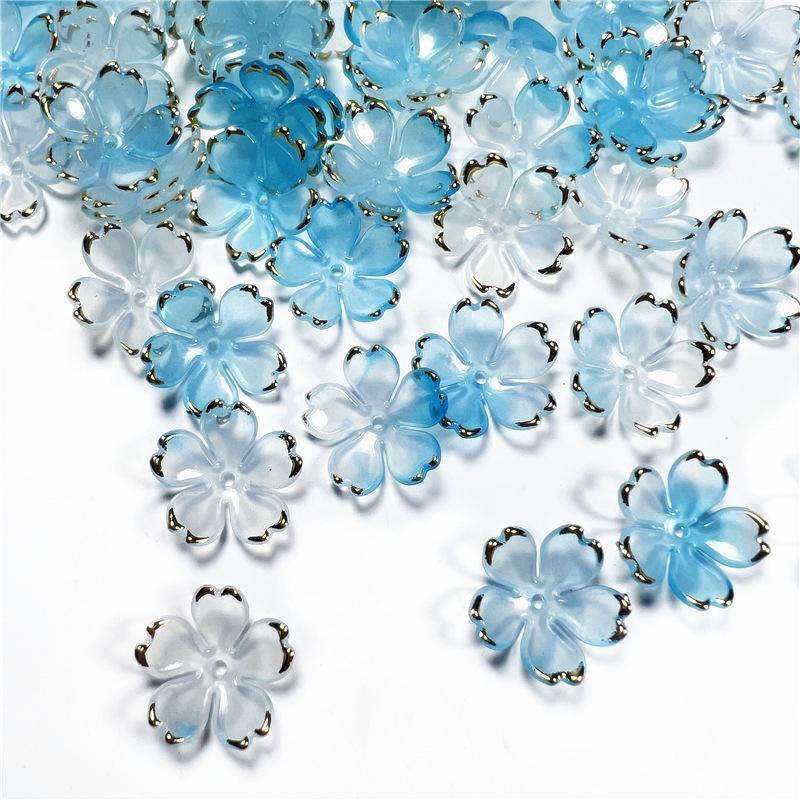50 шт. новые 19 мм акриловые вишни цветочные бусины лепестки Шарм разъемы серьги «сделай сам» изготовление украшений для волос аксессуары из смолы Lake blue
50 шт. новые 19 мм акриловые вишни цветочные бусины лепестки Шарм разъемы серьги «сделай сам» изготовление украшений для волос аксессуары из смолы Lake blue