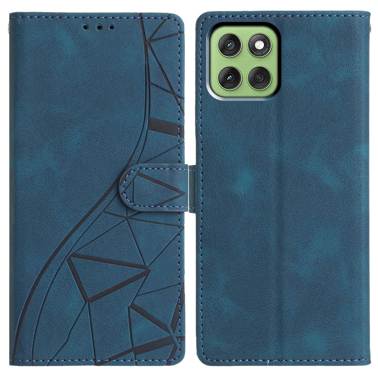 For Motorola Edge 60 5G/60 Fusion 5G Case Wallet Stand Imprinted Triangle Pattern Leather Phone Flip Cover Blue
For Motorola Edge 60 5G/60 Fusion 5G Case Wallet Stand Imprinted Triangle Pattern Leather Phone Flip Cover Blue