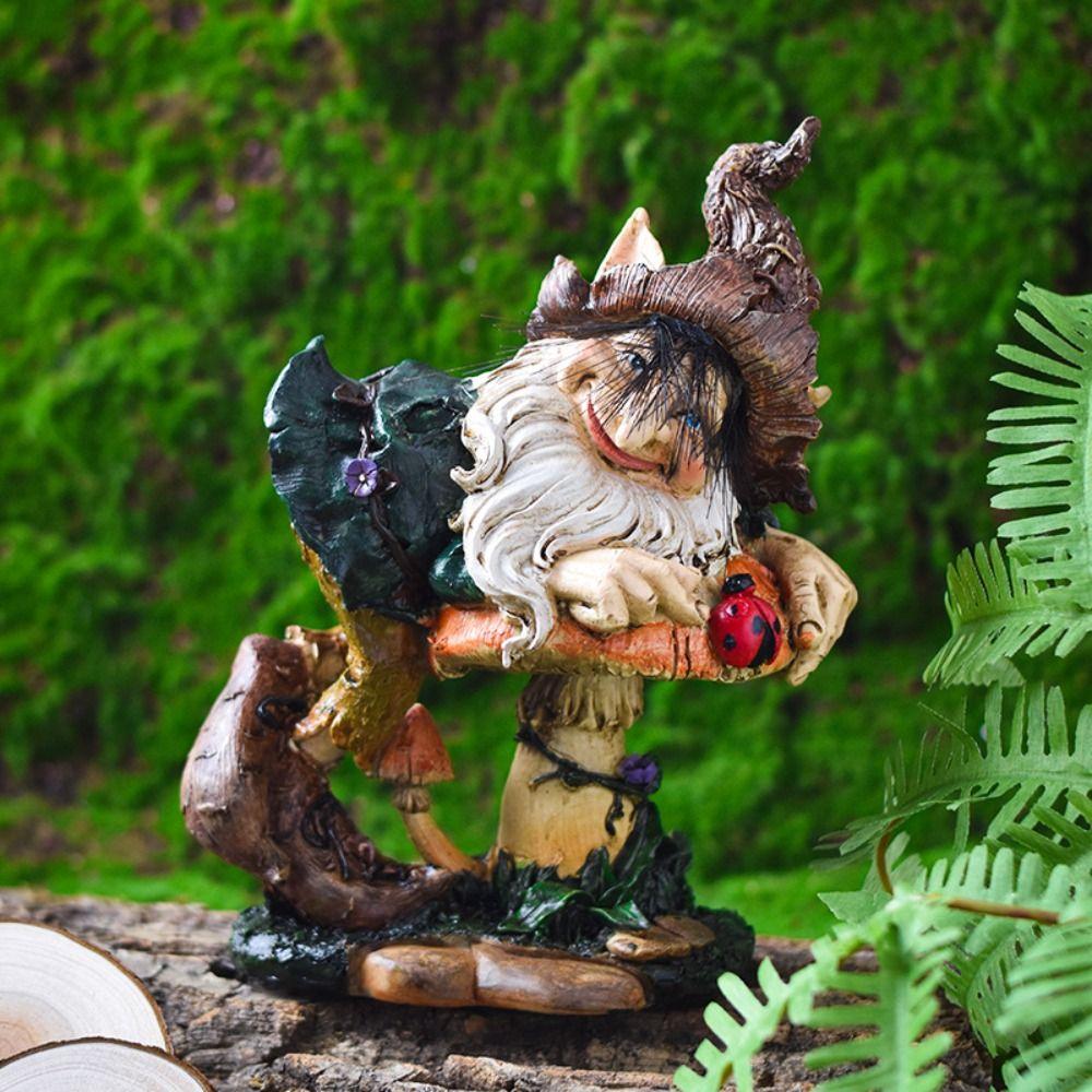 Cartoon Gnome Mushroom Elf Sculpture Lifelike Garden Dwarf Ornaments Birthday Party Style 2
Cartoon Gnome Mushroom Elf Sculpture Lifelike Garden Dwarf Ornaments Birthday Party Style 2