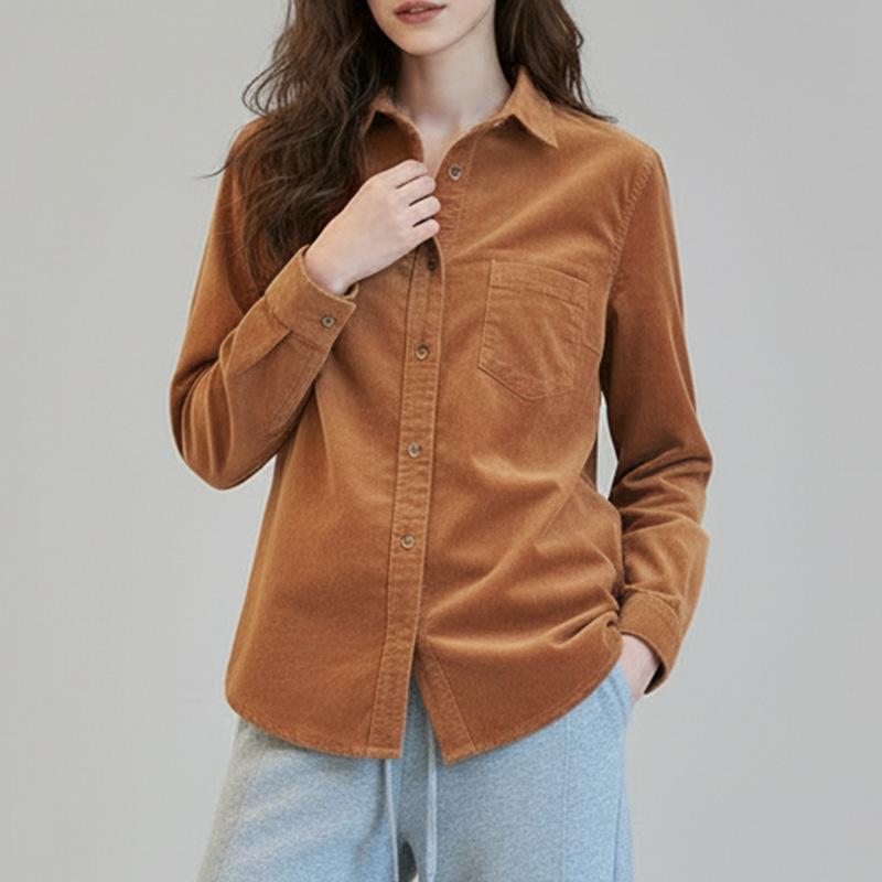 Spring 2026 Women s Pure Cotton Corduroy Casual Long Sleeve Slimming Jacket XL кавовий
Spring 2026 Women s Pure Cotton Corduroy Casual Long Sleeve Slimming Jacket XL кавовий