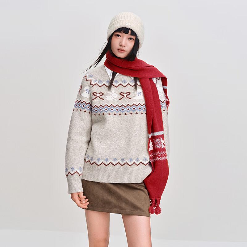 Светодиодный свитер в стиле Fair Isle свободного кроя с круглым вырезом M
Светодиодный свитер в стиле Fair Isle свободного кроя с круглым вырезом M