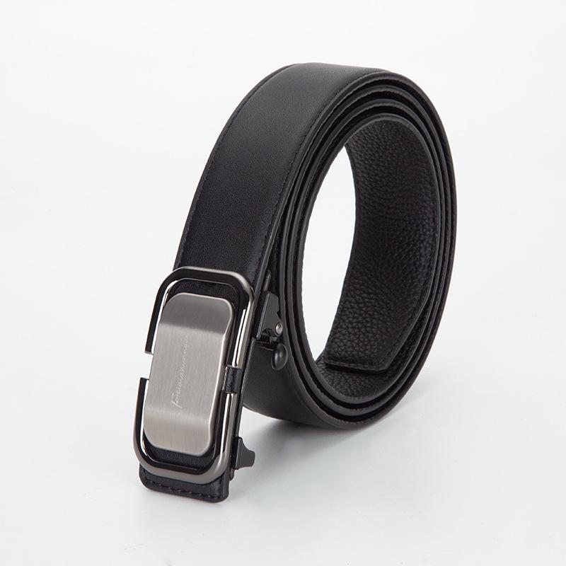 Automatic Buckle-Free Genuine Leather Belt - Fashionable & Versatile for Men 130 cm
Automatic Buckle-Free Genuine Leather Belt - Fashionable & Versatile for Men 130 cm