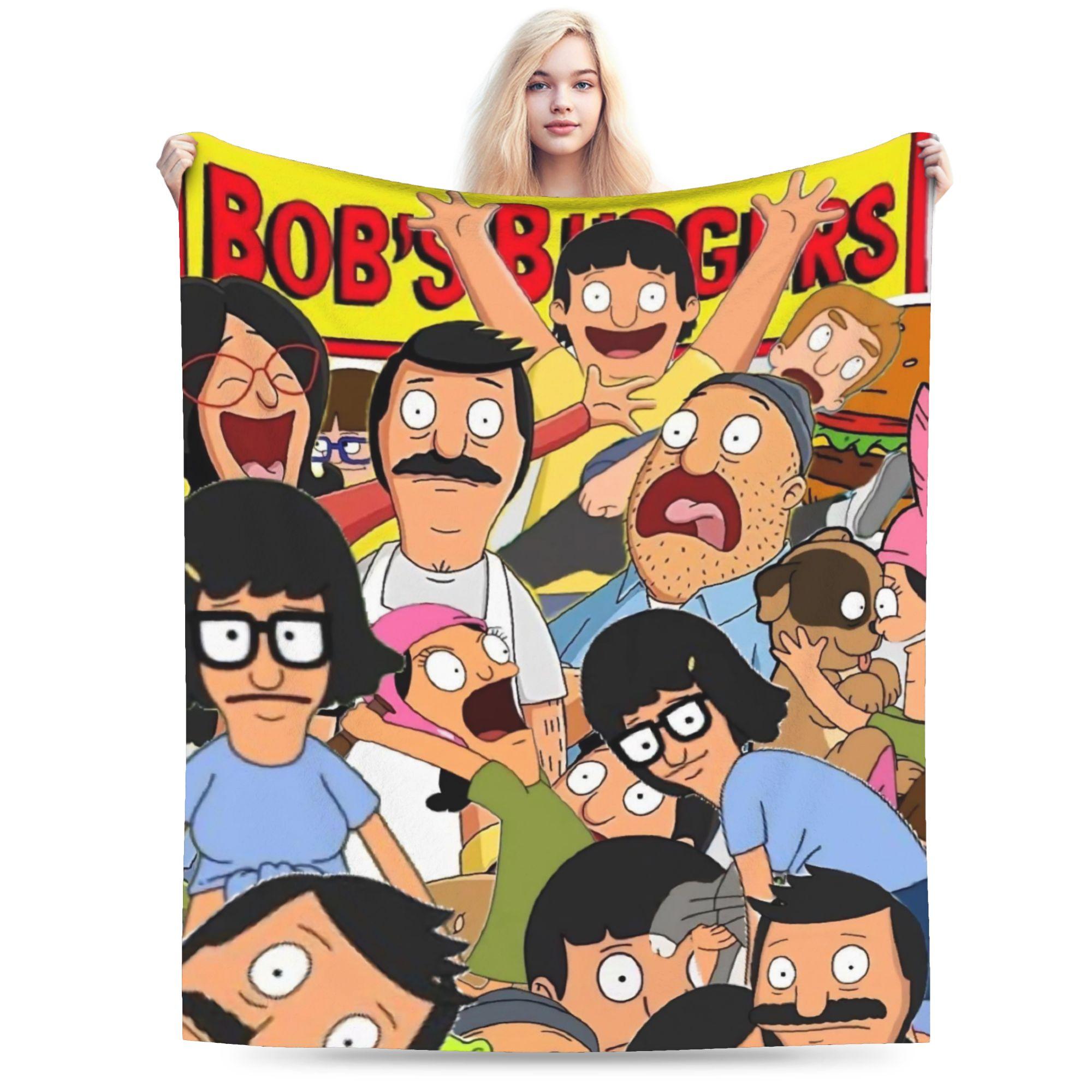 Bob Burgers Plush Blanket Child Flannel Throw Blanket For Living Room Warm Soft Design Quality Bedspread Gift 75cmx90cm
Bob Burgers Plush Blanket Child Flannel Throw Blanket For Living Room Warm Soft Design Quality Bedspread Gift 75cmx90cm