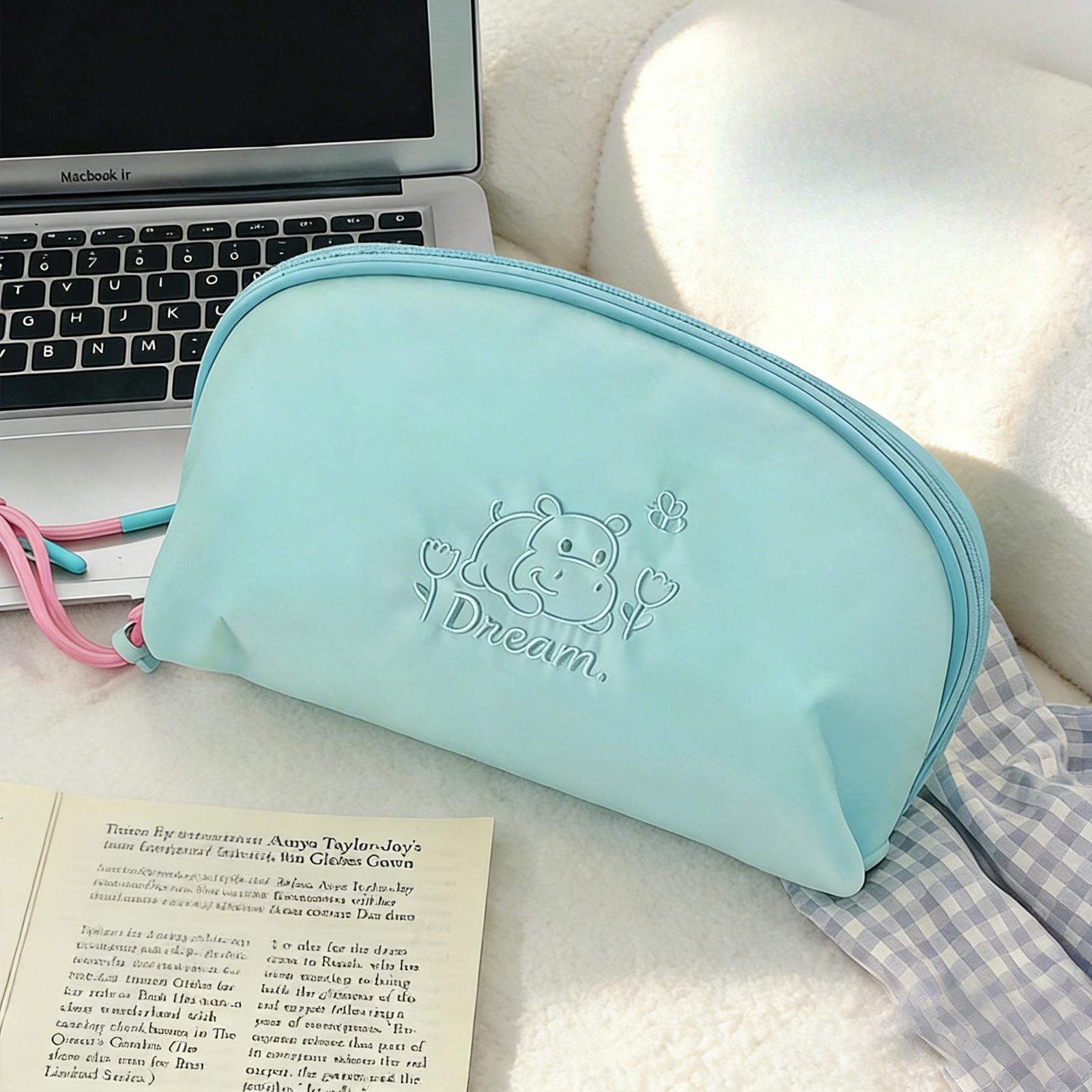 Large Capacity Travel Makeup Bag with Compartments Portable Toiletry Organizer for Cosmetics and Underwear KTB
Large Capacity Travel Makeup Bag with Compartments Portable Toiletry Organizer for Cosmetics and Underwear KTB
